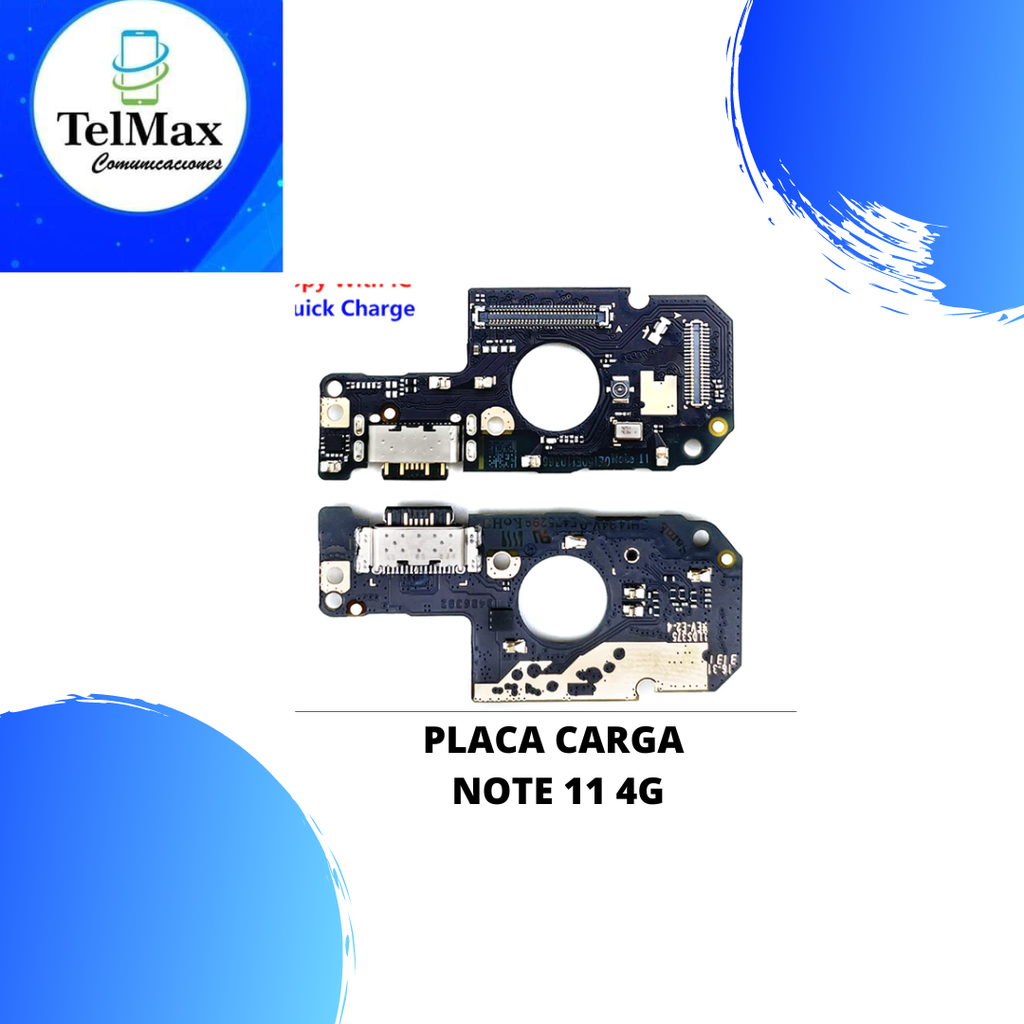PLACA DE CARGA PARA XIA NOTE 11 4G 