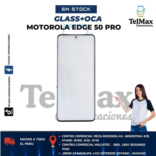 [GME50P] GLASS PARA MOTO EDGE 50 PRO